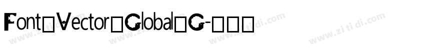 Font_Vector_Global_G字体转换