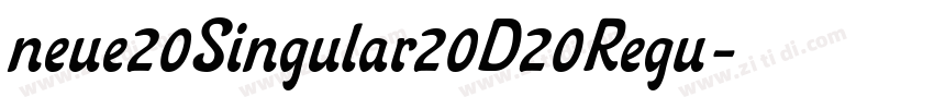 neue20Singular20D20Regu字体转换