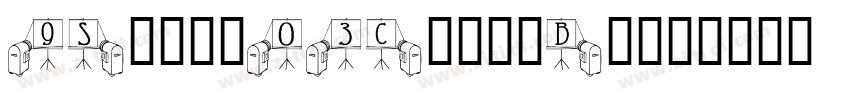 9Slide03CabinBold字体转换