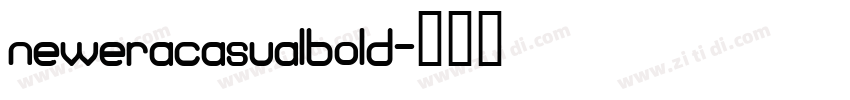 neweracasualbold字体转换