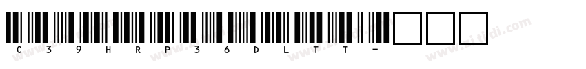 C39HrP36DlTt字体转换