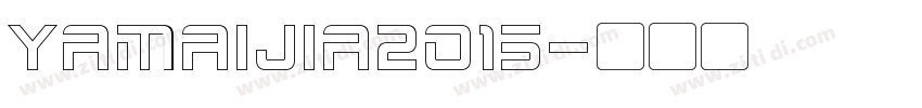 YAMAIJIA2015字体转换