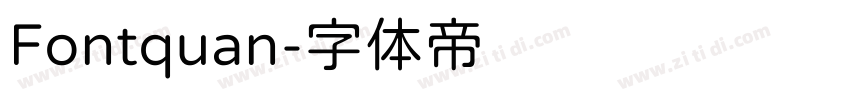 Fontquan字体转换