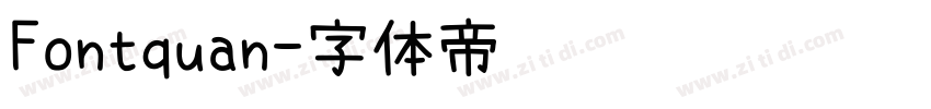 Fontquan字体转换