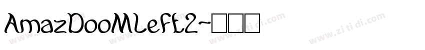 AmazDooMLeft2字体转换