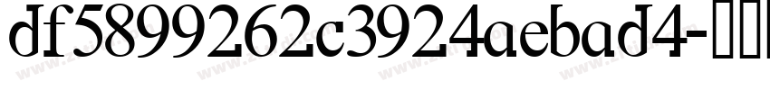 df5899262c3924aebad4字体转换