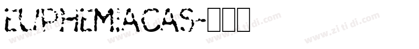 EuphemiaCAs字体转换