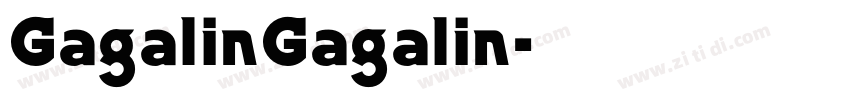 GagalinGagalin字体转换