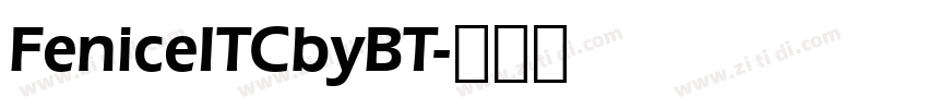 FeniceITCbyBT字体转换