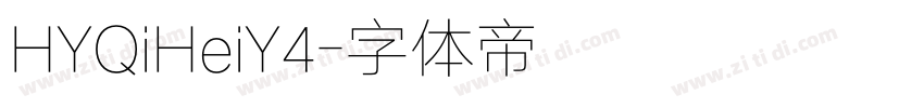 HYQiHeiY4字体转换