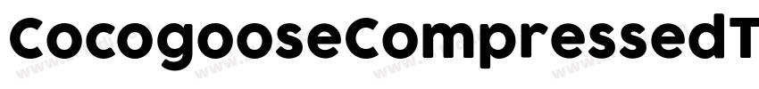 CocogooseCompressedT字体转换