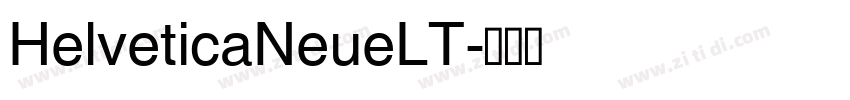 HelveticaNeueLT字体转换