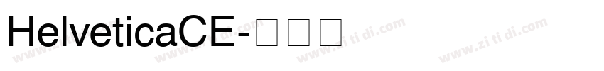 HelveticaCE字体转换