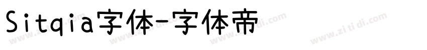 Sitqia字体字体转换