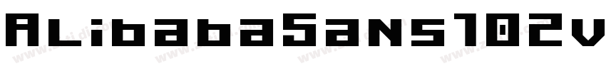 AlibabaSans102v1TaoB字体转换