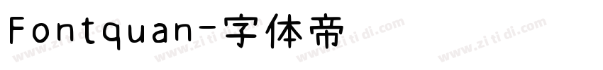 Fontquan字体转换