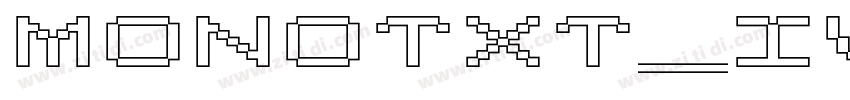 Monotxt_IV50字体转换