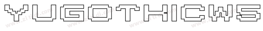 YuGothicW55字体转换