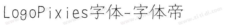 LogoPixies字体字体转换