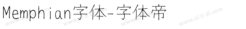 Memphian字体字体转换