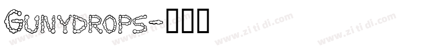 Gunydrops字体转换