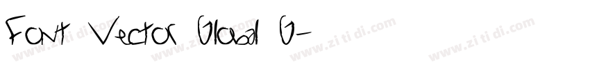 Font_Vector_Global_G字体转换