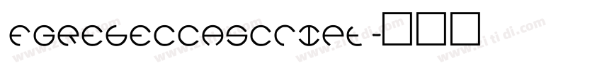 FGRebeccaScript字体转换