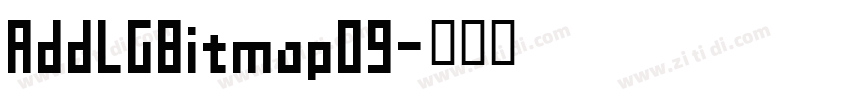 AddLGBitmap09字体转换