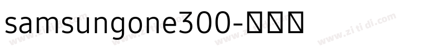 samsungone300字体转换