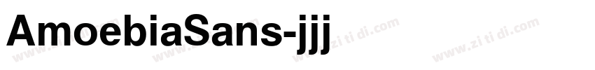 AmoebiaSans字体转换