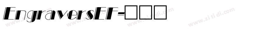 EngraversEF字体转换